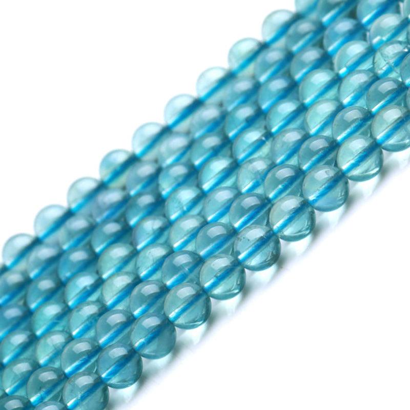 6/8mm Blue Fluorite beads