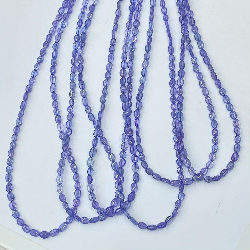 4-5mm tanzanite beads