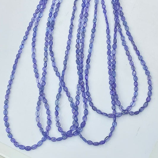 4-5mm tanzanite beads