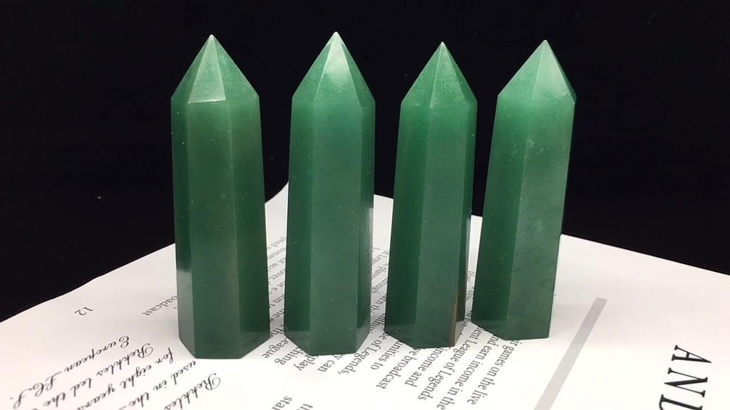 5-9cm green Aventurine tower 1kg
