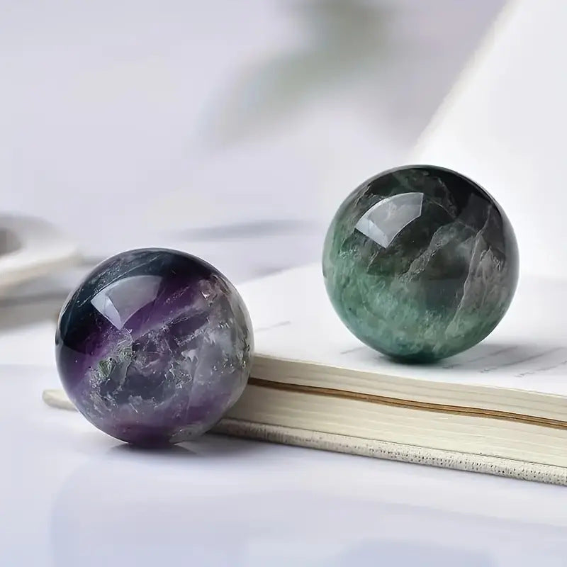 4-7cm rainbow fluorite sphere 1kg