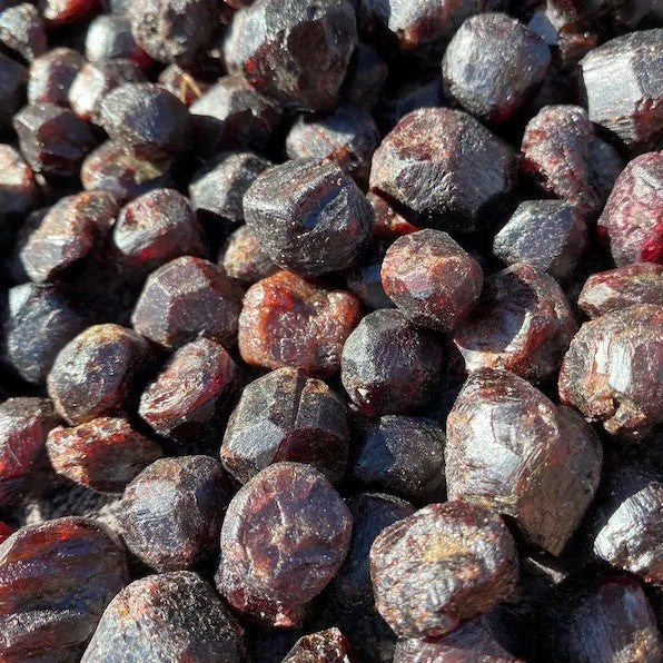 1-3cm rhodolite garnet rough 1kg