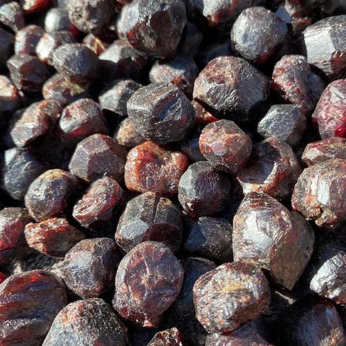 1-3cm rhodolite garnet rough 1kg