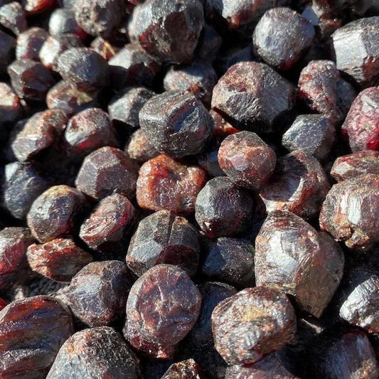 1-3cm rhodolite garnet rough 1kg