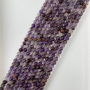 8mm purple quartz beads