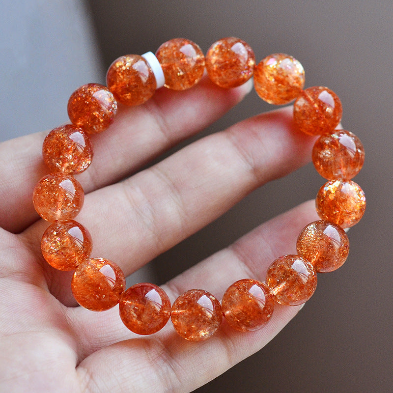 8mm oregon sunstone bracelet