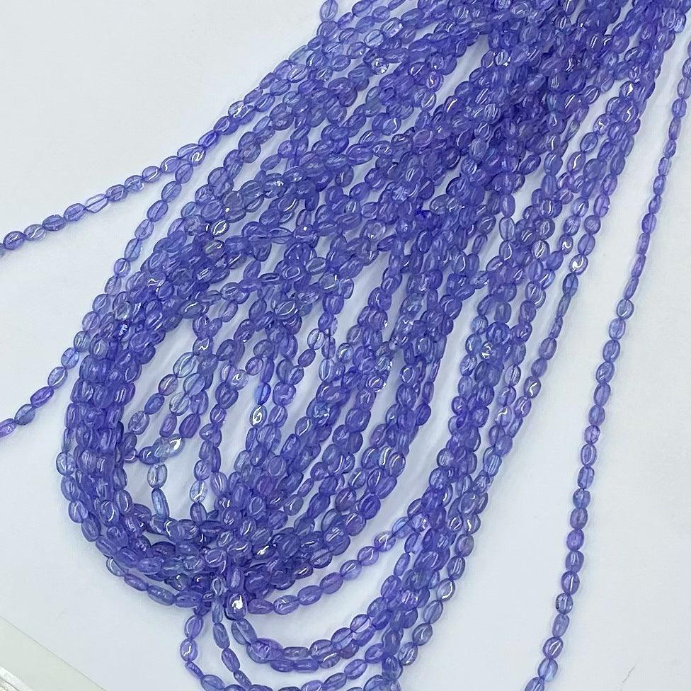 4-5mm tanzanite beads