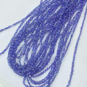 4-5mm tanzanite beads