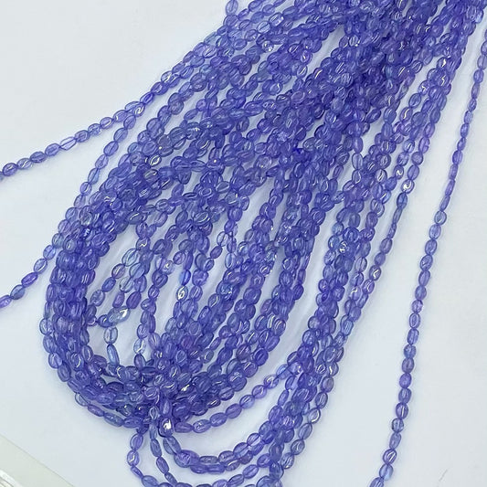 4-5mm tanzanite beads