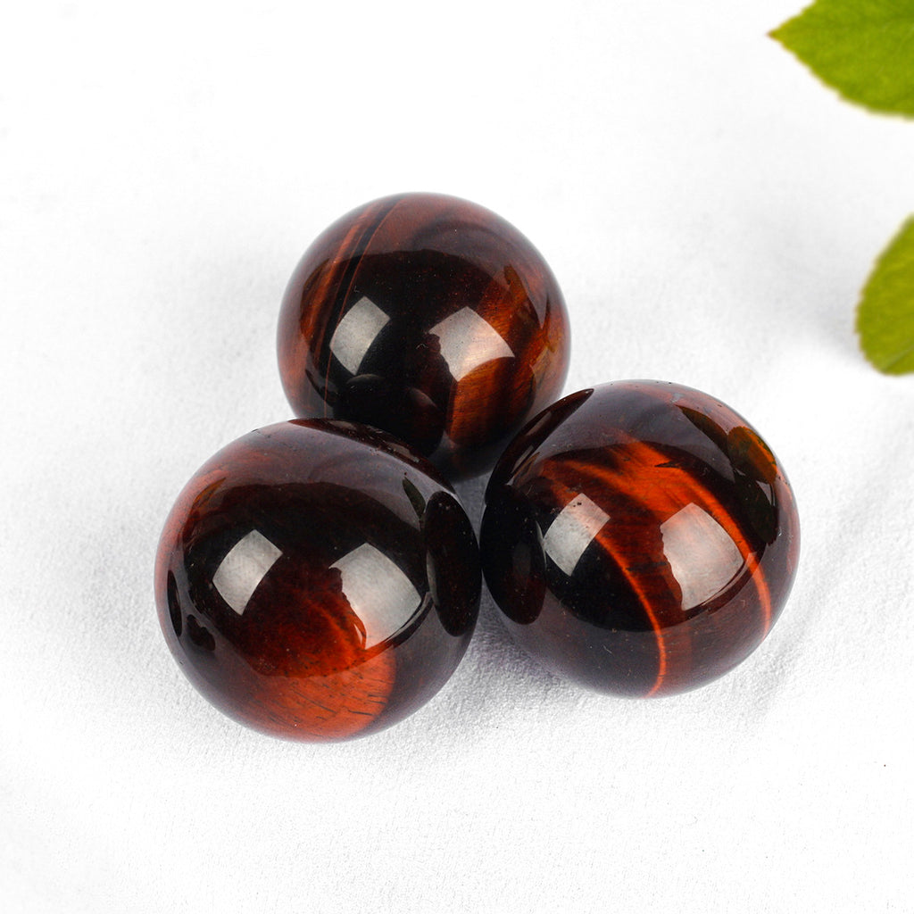 4-7cm red tiger eye sphere 1kg