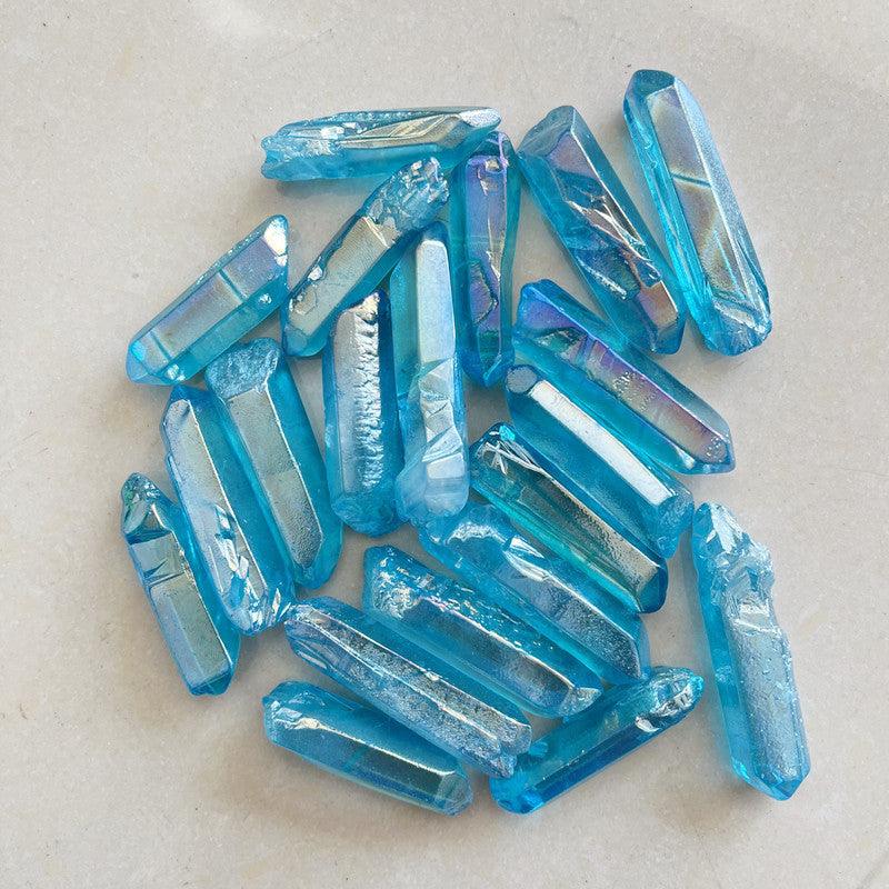 2-4cm Aura Quartz mini tower 100g