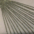 4mm pyrite beads