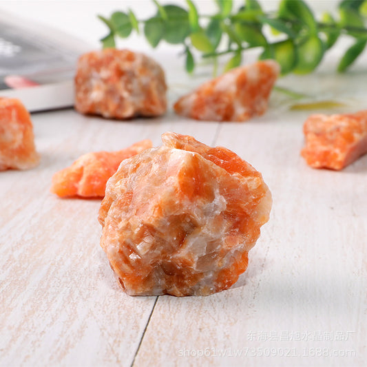 3-5cm raw sunstone 1kg