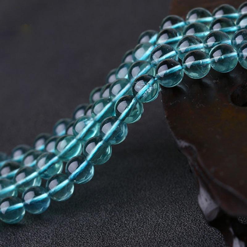 6/8mm Blue Fluorite beads