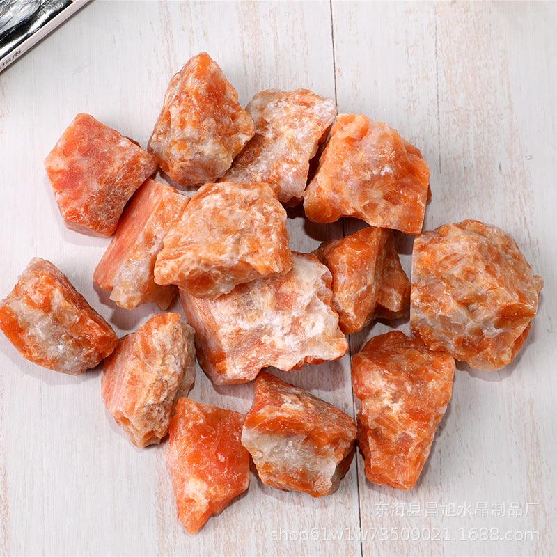 3-5cm raw sunstone 1kg