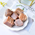 2-4cm raw peach moonstone 1kg