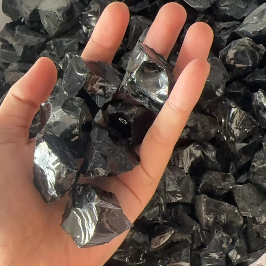 2-5cm raw obsidian 1kg