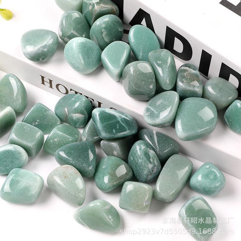 2-4cm green aventurine tumble stone 1kg