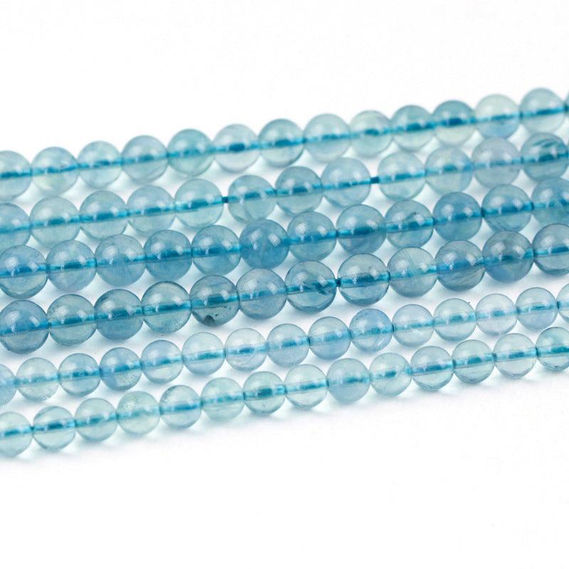 6/8mm Blue Fluorite beads