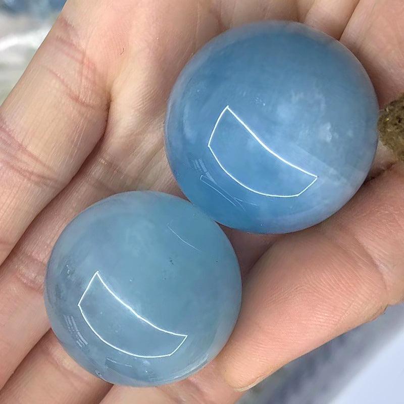 3-5cm Aquamarine sphere