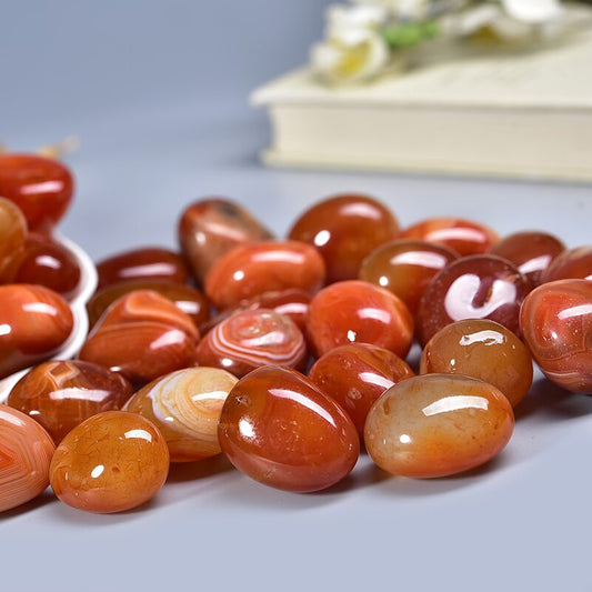 2-4cm red agate stone 1kg