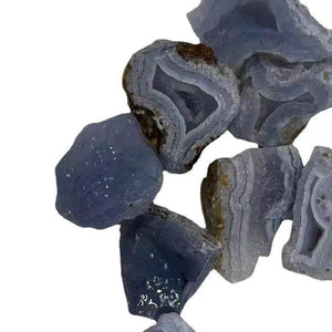 3-5 raw blue lace agate 1kg