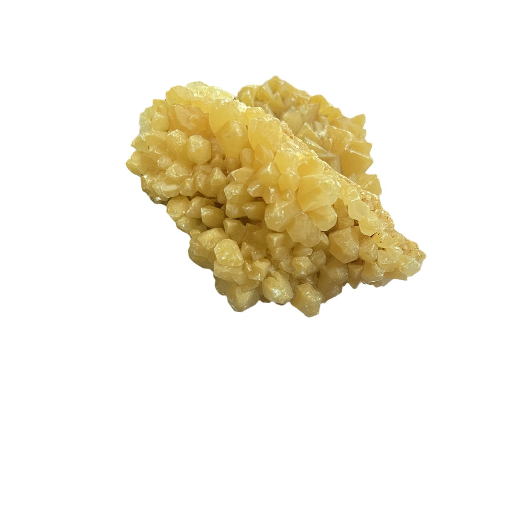 3-5cm honey calcite cluster