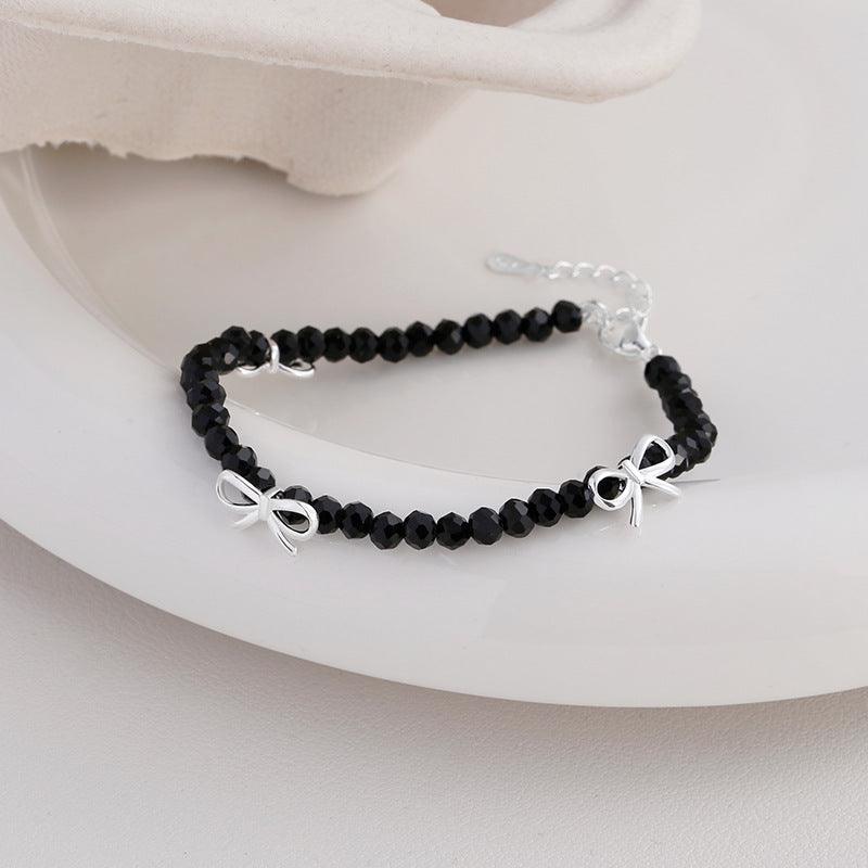 black spinel bracelet
