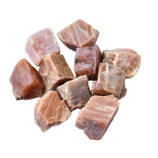 2-4cm raw peach moonstone 1kg