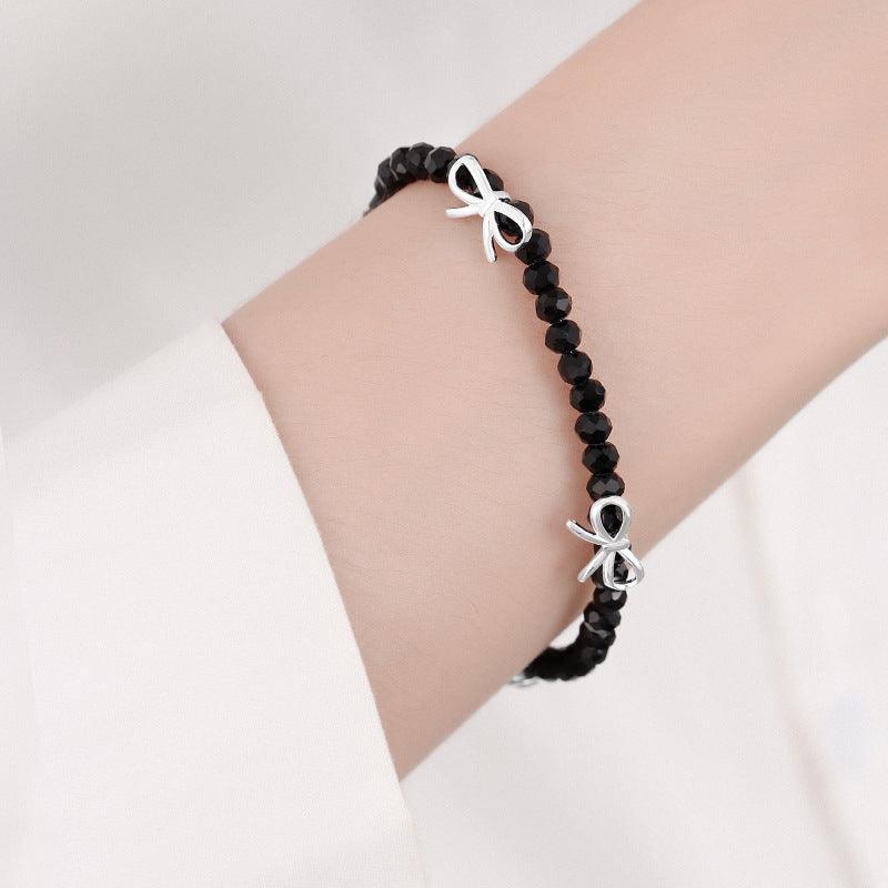 black spinel bracelet