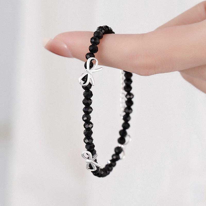 black spinel bracelet