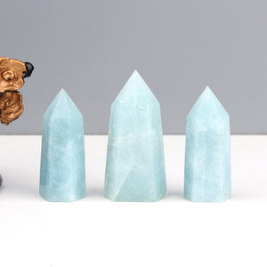 4-6cm Aquamarine tower 1kg