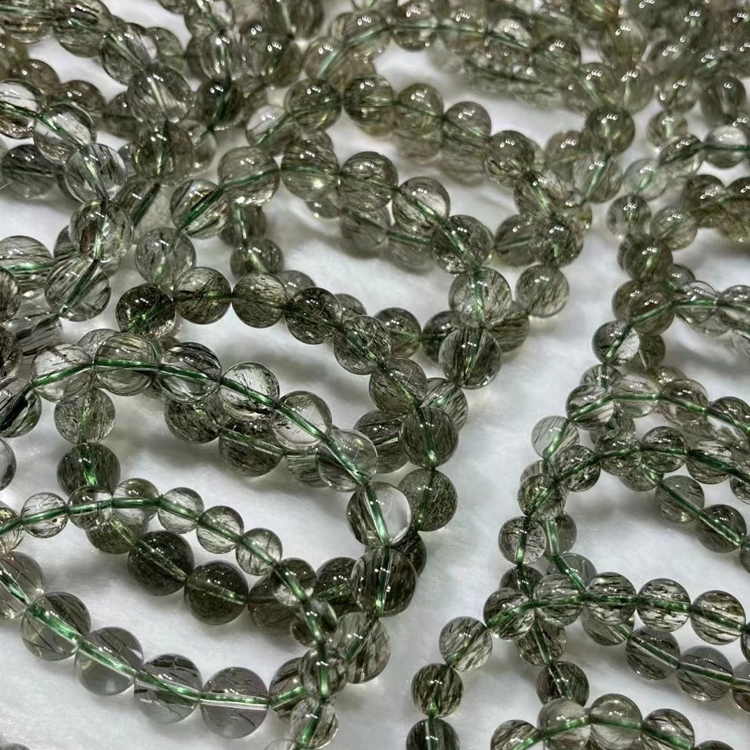 8mm green tourmaline bracelet