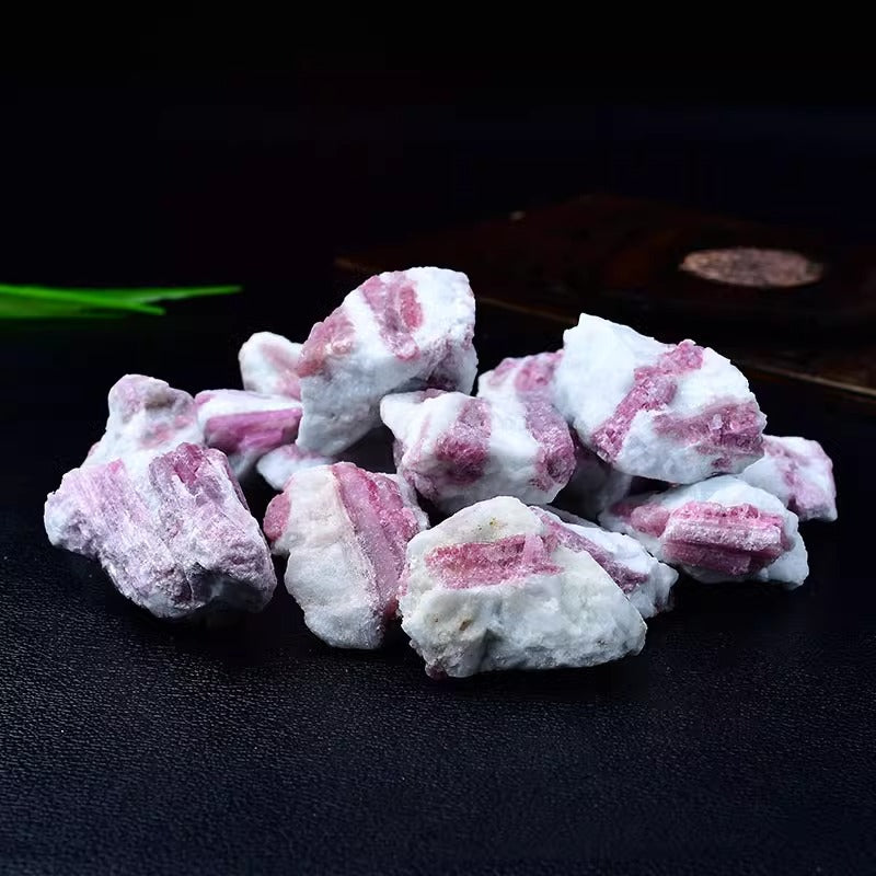 2-5cm raw pink tourmaline 1kg