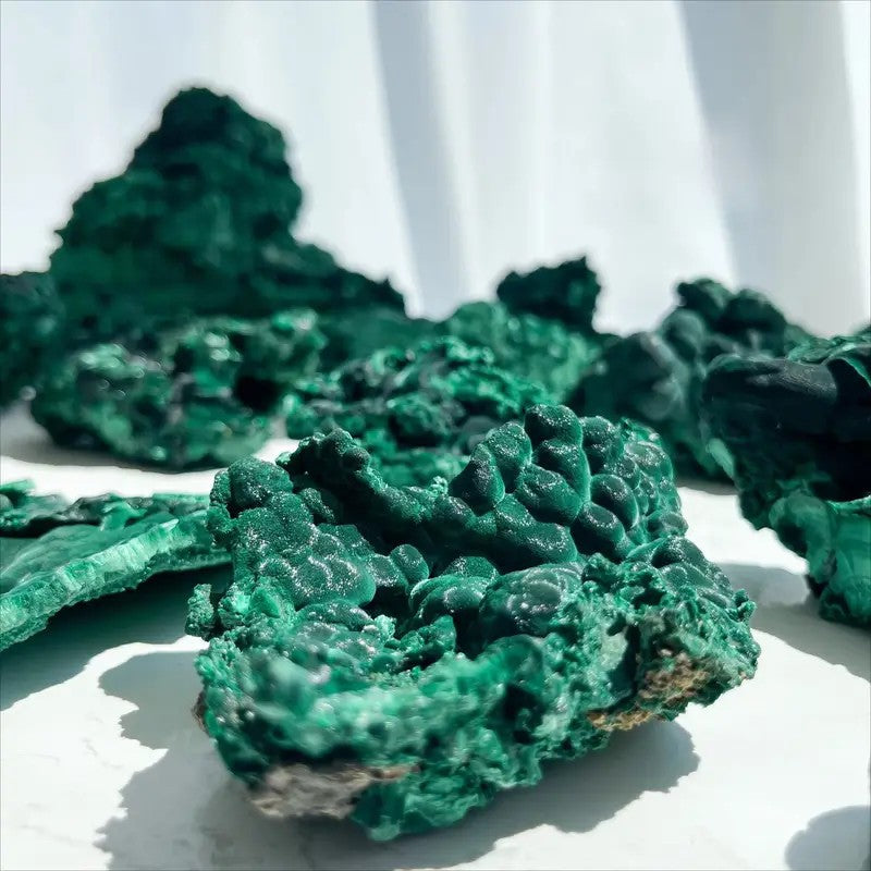 raw malachite 1kg