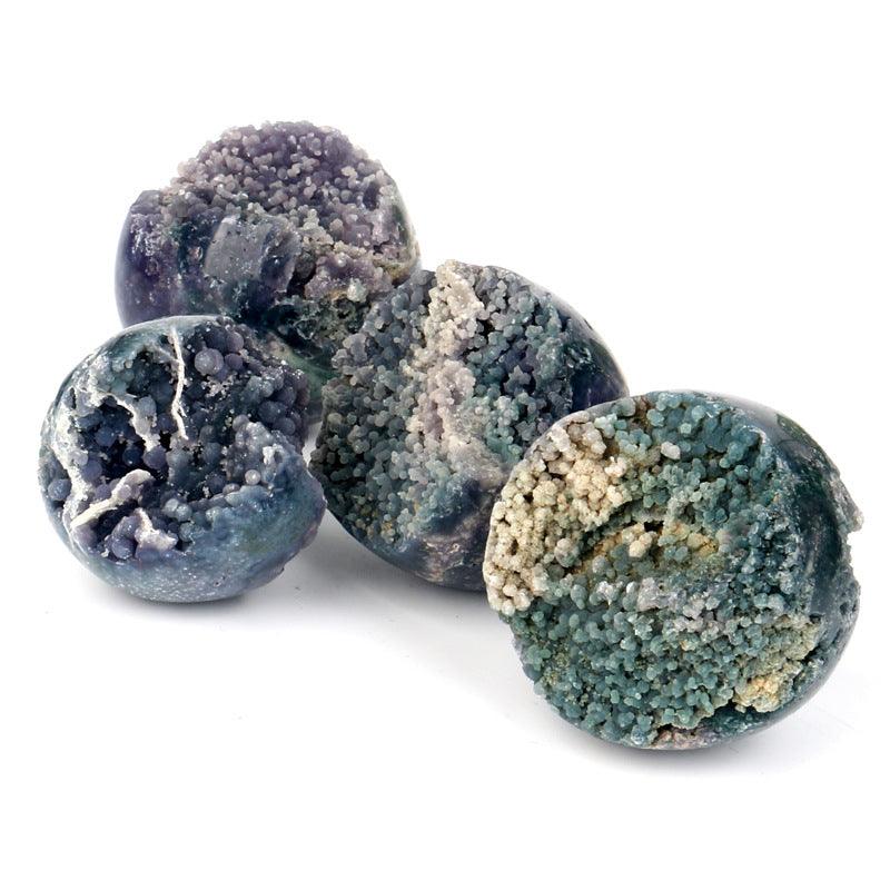 3-7cm grape agate sphere 1kg