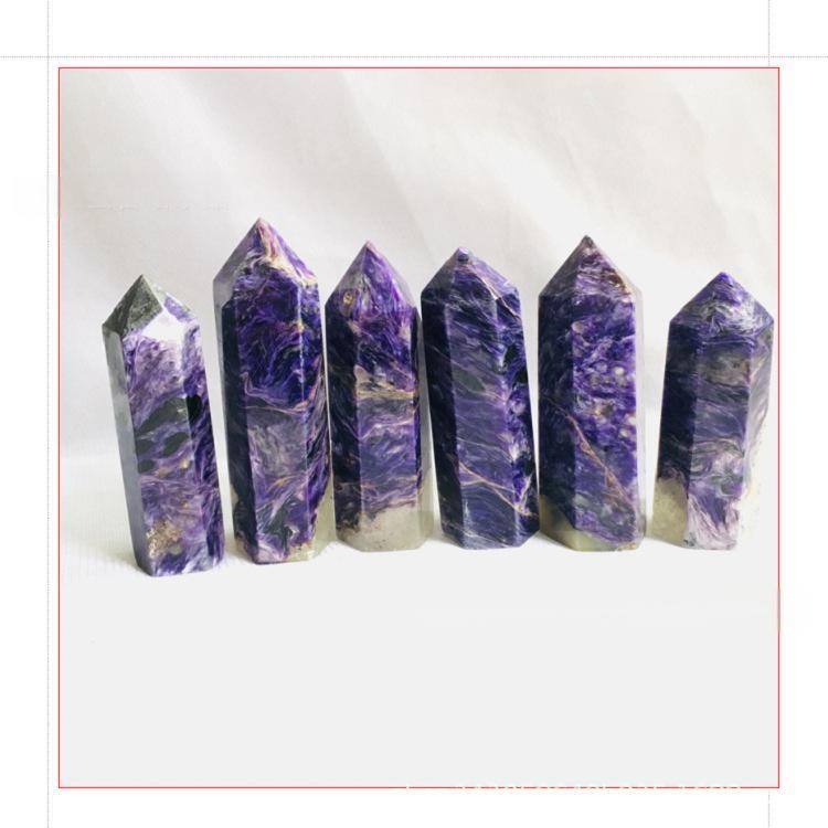 5-8cm Charoite tower 1kg