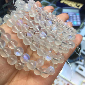 8mm rainbow moonstone bracelet