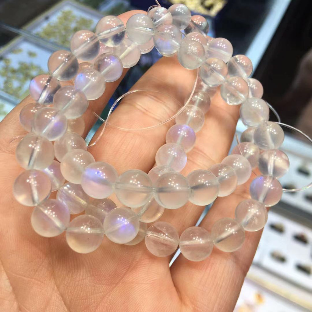 8mm rainbow moonstone bracelet