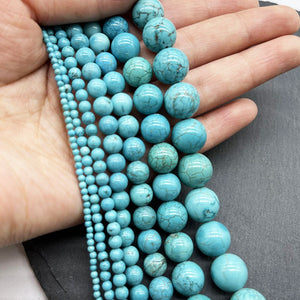 8mm turquoise beads