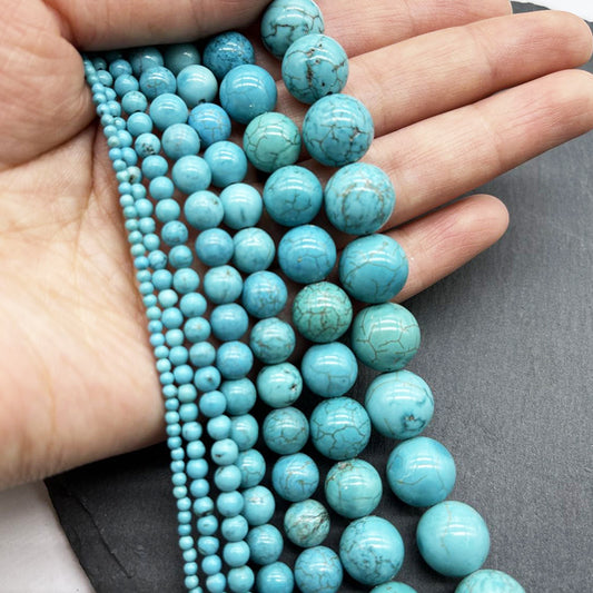 8mm turquoise beads