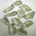 3-6cm raw green quartz 1kg