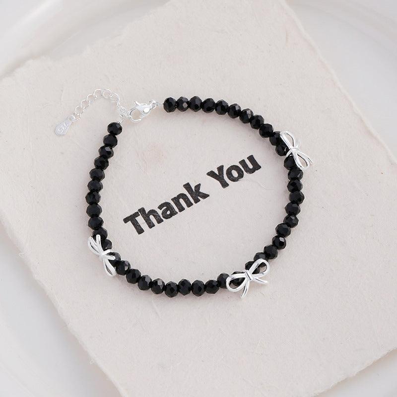 black spinel bracelet