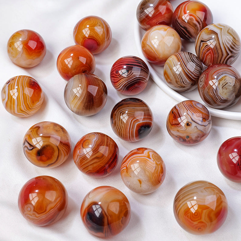 4-6cm sardonyx sphere 1kg