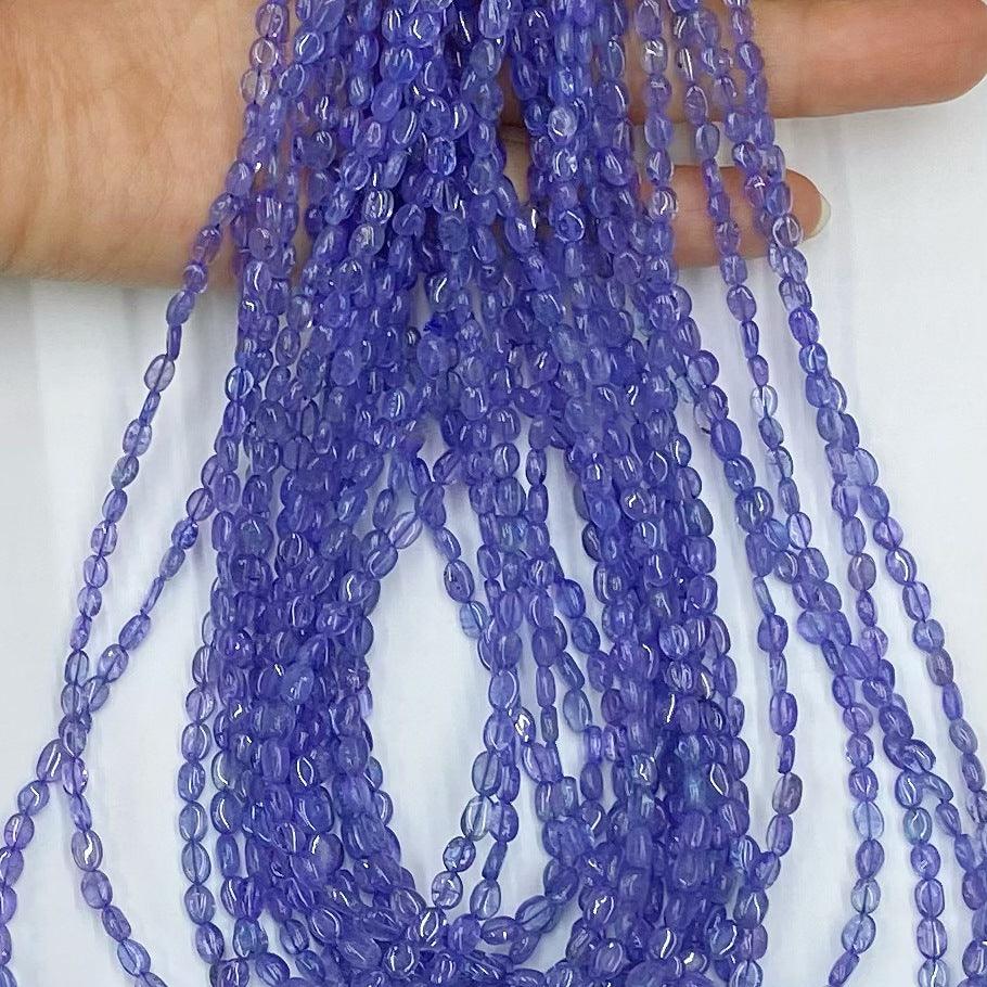 4-5mm tanzanite beads