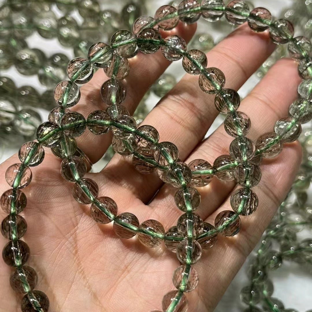8mm green tourmaline bracelet
