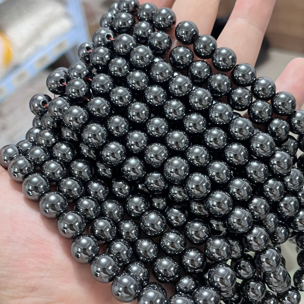 8mm hematite beads