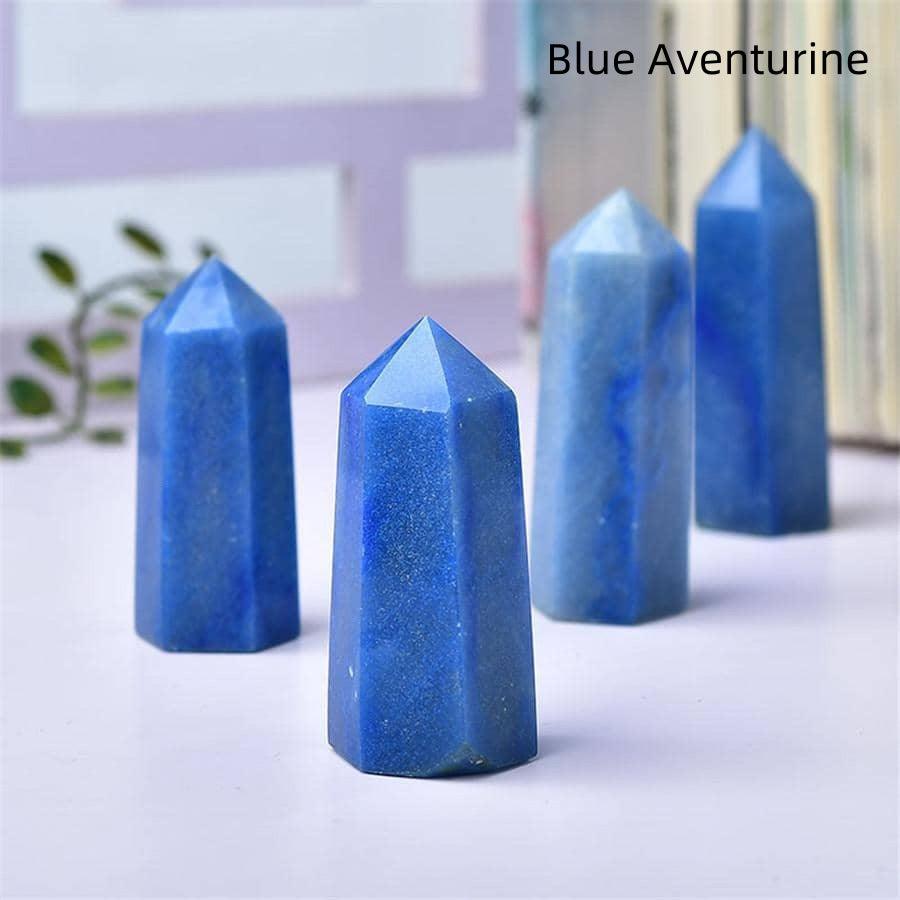 5-9cm Blue Aventurine tower 1kg