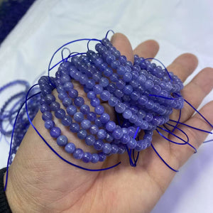 5-6mm tanzanite bracelet
