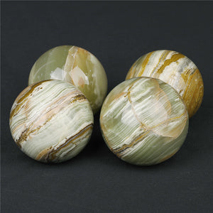 4-6cm green onyx sphere 1kg
